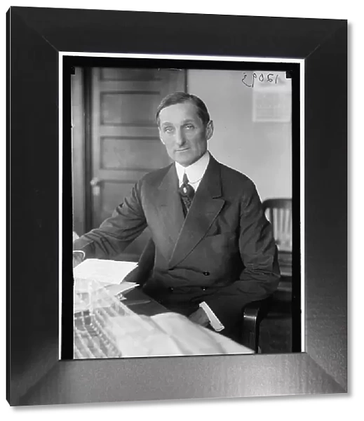 William Gibbs Mcadoo, between 1913 and 1918. Creator: Harris & Ewing. William Gibbs Mcadoo, between 1913 and 1918. Creator: Harris & Ewing