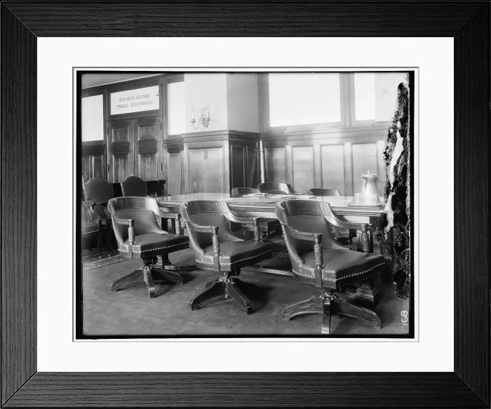 Framed Print : United States Commerce Court, between 1910 and 1920. Creator: Harris & Ewing. United States Commerce Court, between 1910 and 1920. Creator: Harris & Ewing Framed Print : United States Commerce Court, between 1910 and 1920. Creator: Harris & Ewing. United States Commerce Court, between 1910 and 1920. Creator: Harris & Ewing