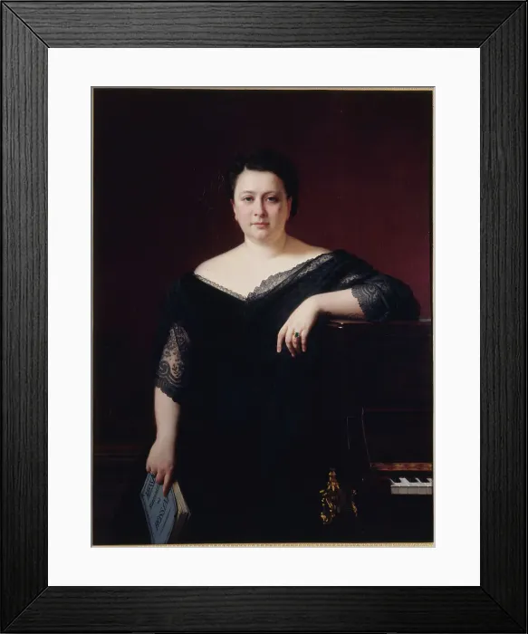 Framed Print : Marietta Alboni, Countess Pepoli (1826-1894), singer, 1870. Creator: Alexis Joseph Perignon Framed Print : Marietta Alboni, Countess Pepoli (1826-1894), singer, 1870. Creator: Alexis Joseph Perignon
