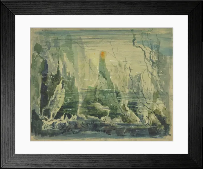 Framed Print : Underwater Scene. Creator: Robert Caney Framed Print : Underwater Scene. Creator: Robert Caney