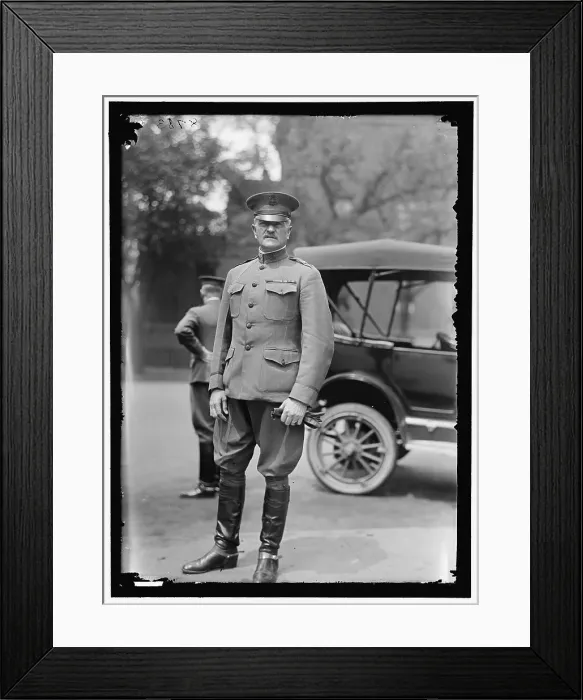 Framed Print : General John J. Pershing, between 1916 and 1918. Creator: Harris & Ewing. General John J. Pershing, between 1916 and 1918. Creator: Harris & Ewing Framed Print : General John J. Pershing, between 1916 and 1918. Creator: Harris & Ewing. General John J. Pershing, between 1916 and 1918. Creator: Harris & Ewing