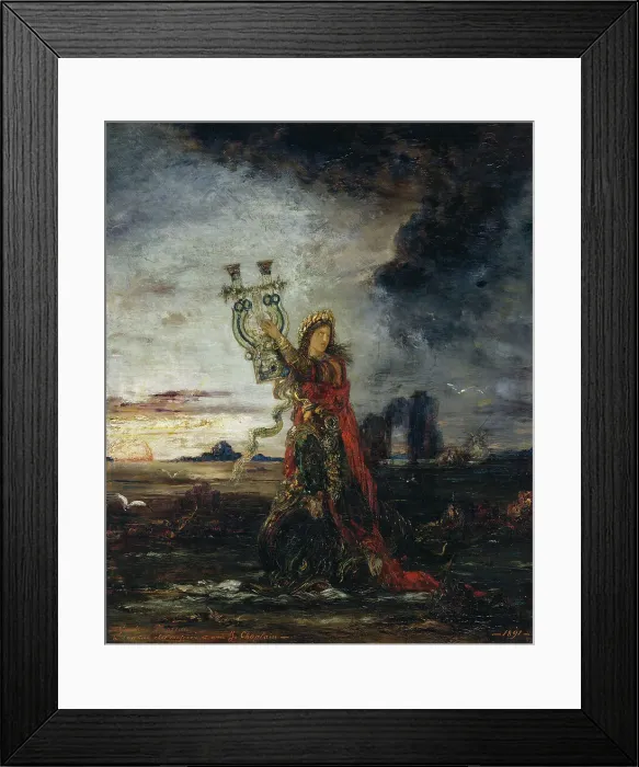 Framed Print : Arion, 1891. Creator: Gustave Moreau Framed Print : Arion, 1891. Creator: Gustave Moreau
