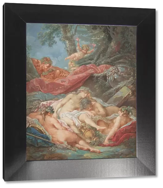 Sleeping Bacchantes, 3rd quarter of the 18th century. Creator: Jacques Charlier