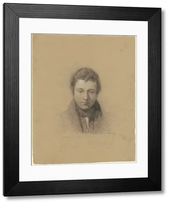 Framed Print : John Cheney, c. 1830s. Creator: Seth Wells Cheney Framed Print : John Cheney, c. 1830s. Creator: Seth Wells Cheney