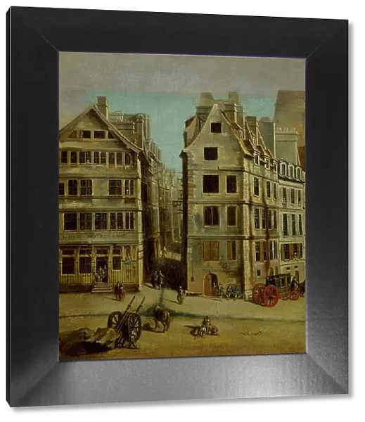The Cabaret, image of Notre-Dame, Place de Greve, current Place de l'Hotel de Ville, 1751. Creator: Nicolas Raguenet