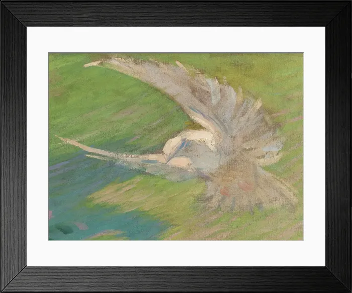 Framed Print : Stay of peace and joy: meditation, 1899. Creator: Victor Emile Prouve Framed Print : Stay of peace and joy: meditation, 1899. Creator: Victor Emile Prouve