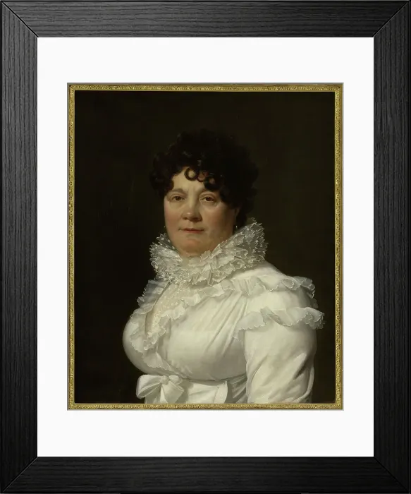 Framed Print : Portrait of Louise-Rosalie Dugazon, born Lefevre (1755-1821), singer, c1810. Creator: Henri-Francois Riesener Framed Print : Portrait of Louise-Rosalie Dugazon, born Lefevre (1755-1821), singer, c1810. Creator: Henri-Francois Riesener