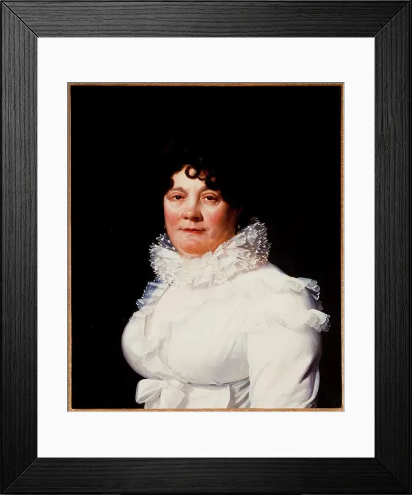 Framed Print : Portrait of Louise-Rosalie Dugazon, born Lefevre (1755-1821), singer, c1810. Creator: Henri-Francois Riesener Framed Print : Portrait of Louise-Rosalie Dugazon, born Lefevre (1755-1821), singer, c1810. Creator: Henri-Francois Riesener