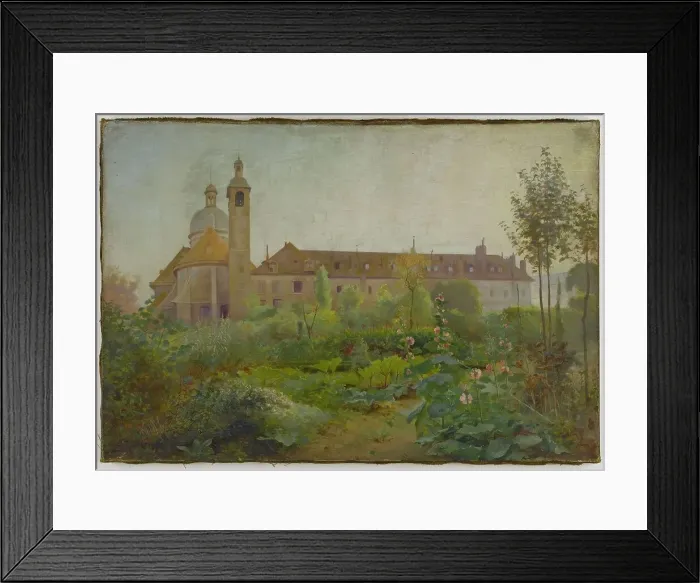 Framed Print : Convent of the Carmelites of Vaugirard, 15th arrondissement, between 1892 and 1902. Creator: Georges Rouard Framed Print : Convent of the Carmelites of Vaugirard, 15th arrondissement, between 1892 and 1902. Creator: Georges Rouard
