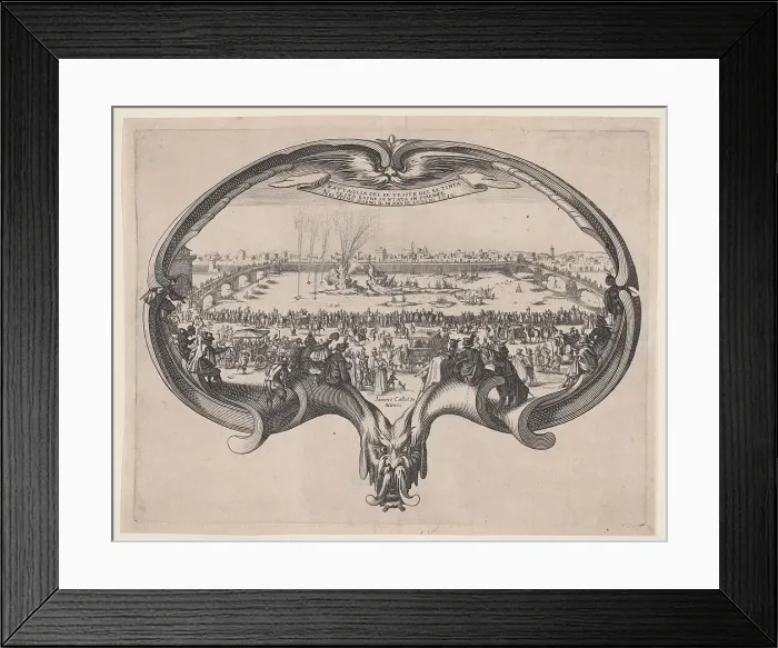 Framed Print : Copy of L'Éventail (The Fan), after 1619. Creator: Anon Framed Print : Copy of L'Éventail (The Fan), after 1619. Creator: Anon