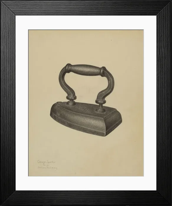 Framed Print : Flatiron, c. 1940. Creators: Julius Bellamy, George Spector Framed Print : Flatiron, c. 1940. Creators: Julius Bellamy, George Spector