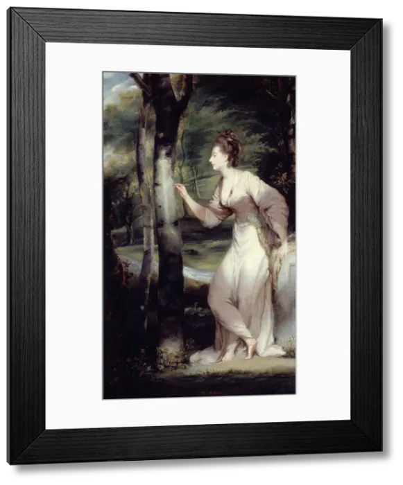 Framed Print : Portrait of Mrs. Richard Bennett Lloyd of Maryland. Creator: Sir Joshua Reynolds Framed Print : Portrait of Mrs. Richard Bennett Lloyd of Maryland. Creator: Sir Joshua Reynolds