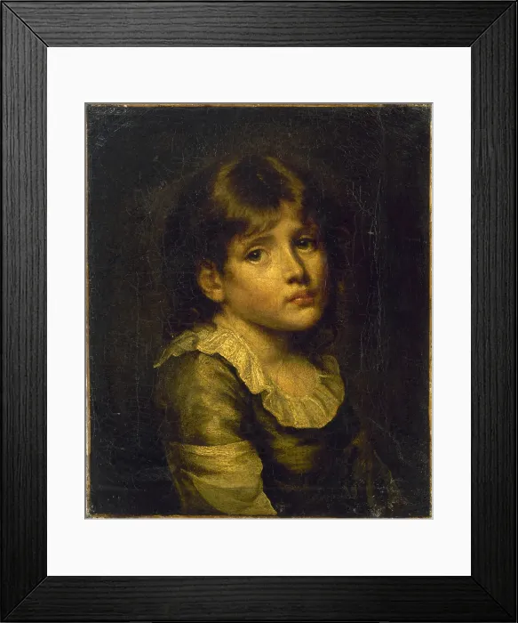 Framed Print : Portrait d'enfant, autrefois présumé Louis XVII. Creator: Unknown Framed Print : Portrait d'enfant, autrefois présumé Louis XVII. Creator: Unknown