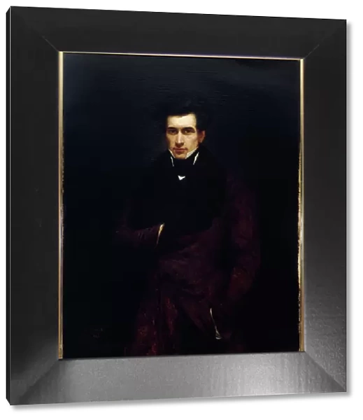 Portrait of Armand Carel (1800-1836), journalist, 1833. Creator: Henry Scheffer