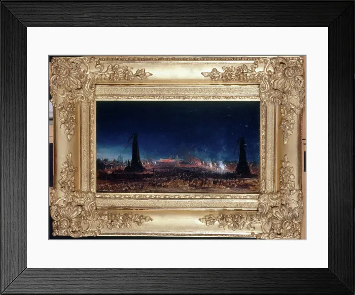 Framed Print : Labour Day, at Champ-de-Mars, May 21, 1848. Creator: Hippolyte Victor Valentin Sebron