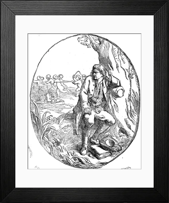 Framed Print : Hood Memorial Relief - The Dream of Eugene Aram, 1854. Creator: Unknown. Hood Memorial Relief - The Dream of Eugene Aram, 1854. Creator: Unknown Framed Print : Hood Memorial Relief - The Dream of Eugene Aram, 1854. Creator: Unknown. Hood Memorial Relief - The Dream of Eugene Aram, 1854. Creator: Unknown
