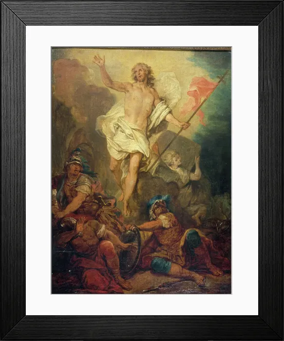 Framed Print : La résurrection du Christ, c1730. Creator: Nicolas Bertin Framed Print : La résurrection du Christ, c1730. Creator: Nicolas Bertin
