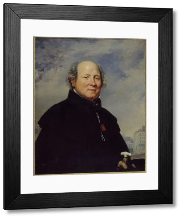 Framed Print : Portrait of Edme Champion, known as the man in the little blue coat, philanthropist, 1831. Creator: Charles Auguste Guillaume Steuben. Portrait of Edme Champion, known as the man in the little blue coat, philanthropist, 1831 Framed Print : Portrait of Edme Champion, known as the man in the little blue coat, philanthropist, 1831. Creator: Charles Auguste Guillaume Steuben. Portrait of Edme Champion, known as the man in the little blue coat, philanthropist, 1831