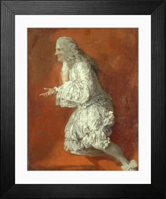 Framed Print : Portrait of Girolamo Vaini, prince of Cantapulo (1679-1744), c1732 — 1742. Creator: Pierre Subleyras Framed Print : Portrait of Girolamo Vaini, prince of Cantapulo (1679-1744), c1732 — 1742. Creator: Pierre Subleyras