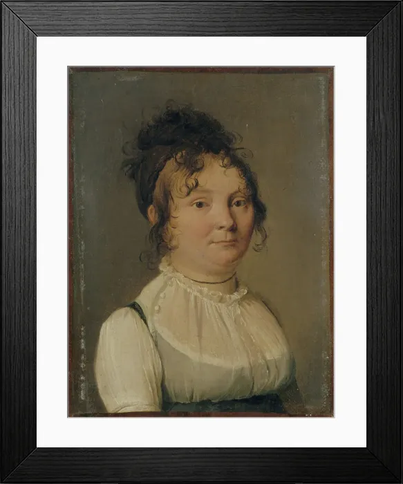 Framed Print : Portrait de Madame Corsse, c1805. Creator: Louis Leopold Boilly Framed Print : Portrait de Madame Corsse, c1805. Creator: Louis Leopold Boilly