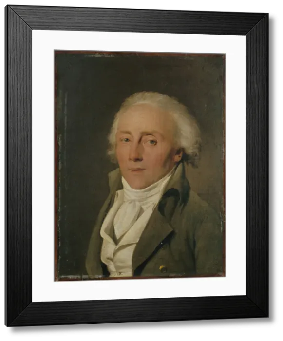 Framed Print : Portrait de Jean-Baptiste Corsse (1760-1815), acteur, c1805. Creator: Louis Leopold Boilly Framed Print : Portrait de Jean-Baptiste Corsse (1760-1815), acteur, c1805. Creator: Louis Leopold Boilly