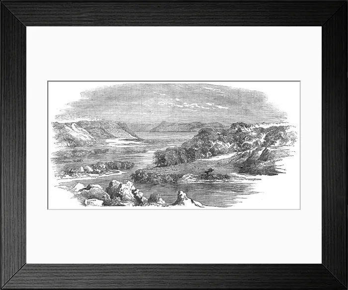 Framed Print : View from the Camp of Alldeyn, near Varna, 1854. Creator: Unknown Framed Print : View from the Camp of Alldeyn, near Varna, 1854. Creator: Unknown