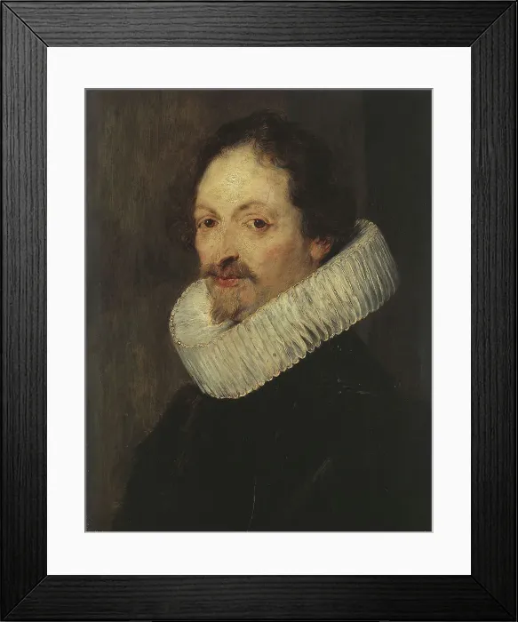 Framed Print : Portrait of Gaspard Gevartius, c1628. Creator: Peter Paul Rubens Framed Print : Portrait of Gaspard Gevartius, c1628. Creator: Peter Paul Rubens