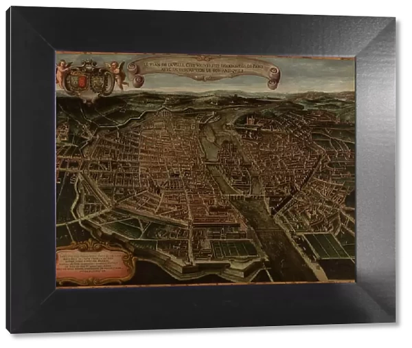 Paris Plan, between 1632 and 1641. Creator: Giovanni Maria Tamburini