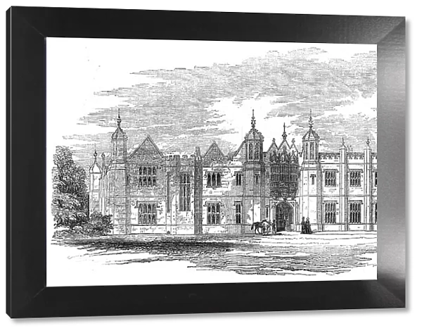 Hengrave Hall, Suffolk, the Seat of Sir Thomas R. Gage, Bart, 1854. Creator: Unknown