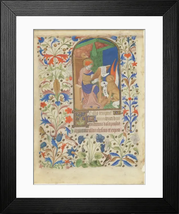 Framed Print : Saint Mark, c. 1425 / 1435. Creator: Unknown Framed Print : Saint Mark, c. 1425 / 1435. Creator: Unknown