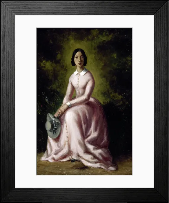 Framed Print : Pauline Viardot. Creator: Jean Francois Maurice Sand Framed Print : Pauline Viardot. Creator: Jean Francois Maurice Sand