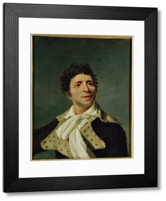 Framed Print : Portrait de Jean-Paul Marat (1743-1793), homme politique, c1793. Creator: Joseph Boze Framed Print : Portrait de Jean-Paul Marat (1743-1793), homme politique, c1793. Creator: Joseph Boze