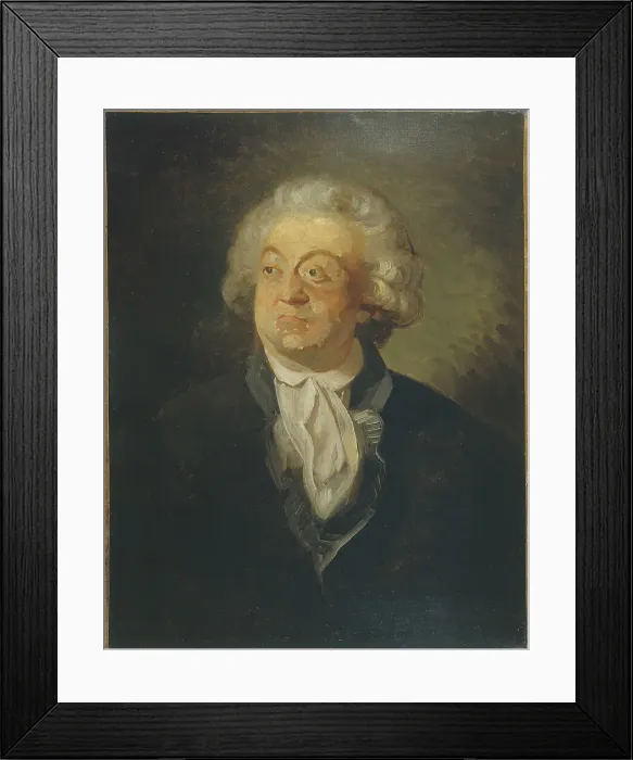 Framed Print : Portrait d'Honoré Gabriel Riqueti, comte de Mirabeau (1749-1791), orateur et homme politique, c1795. Creator: Joseph Boze Framed Print : Portrait d'Honoré Gabriel Riqueti, comte de Mirabeau (1749-1791), orateur et homme politique, c1795. Creator: Joseph Boze