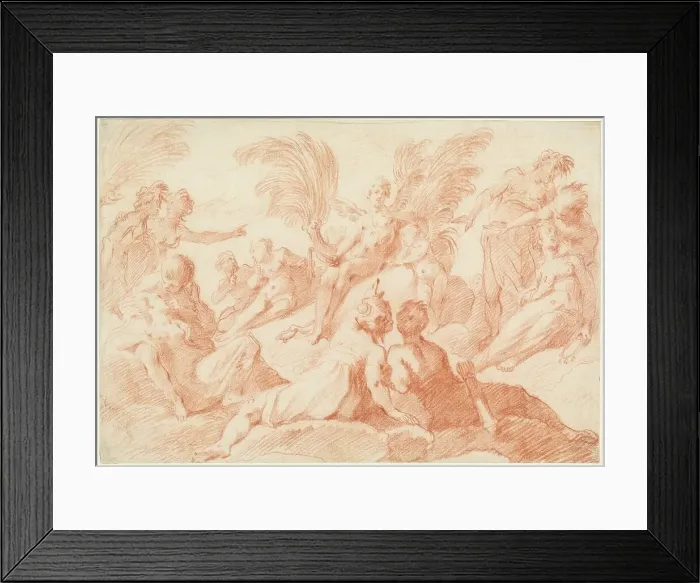 Framed Print : Harpocrates, first quarter 17th century. Creator: Unknown Framed Print : Harpocrates, first quarter 17th century. Creator: Unknown