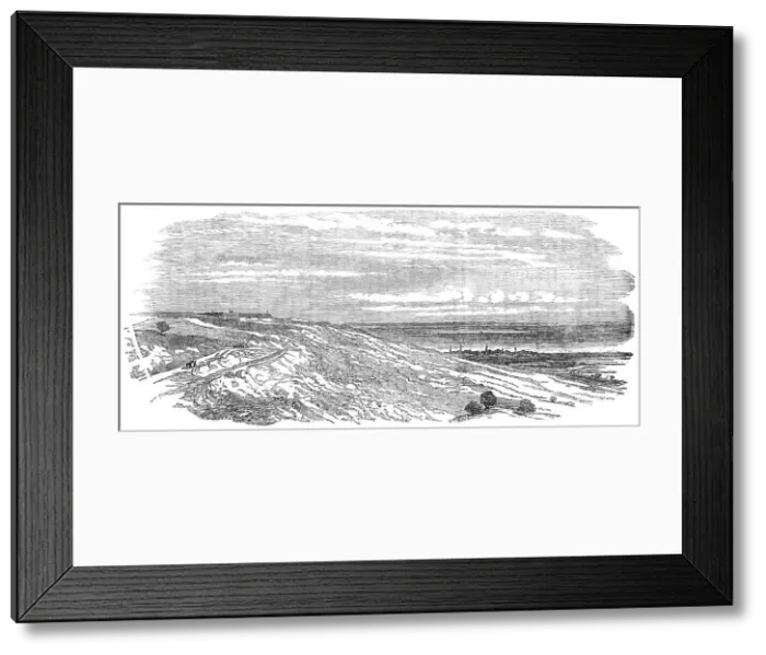 Framed Print : Arab Tabia and Islanli Tabia, Silistria, 1854. Creator: Unknown Framed Print : Arab Tabia and Islanli Tabia, Silistria, 1854. Creator: Unknown