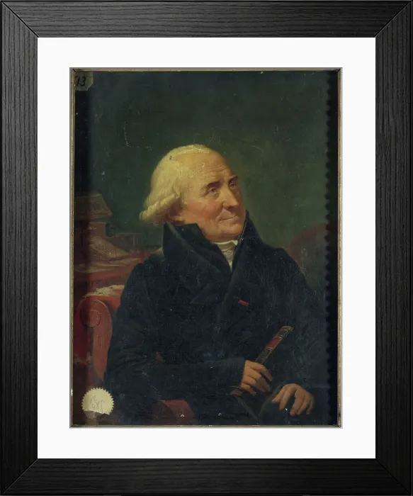 Framed Print : Portrait of President Le Poitevin, c1831. Creator: Pierre-Roch Vigneron Framed Print : Portrait of President Le Poitevin, c1831. Creator: Pierre-Roch Vigneron