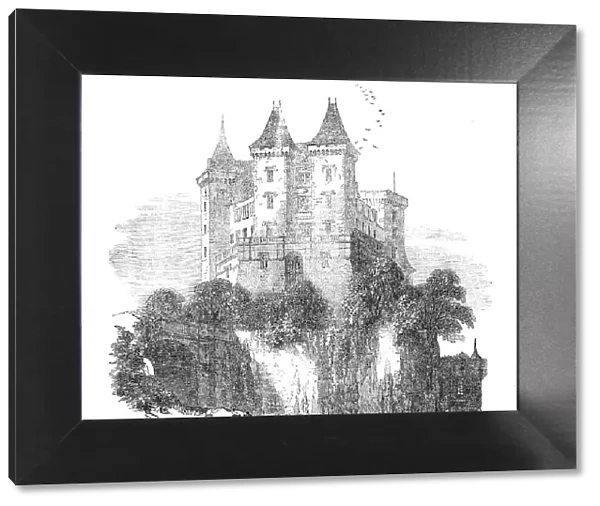 The Chateau, at Pau, 1854. Creator: Unknown