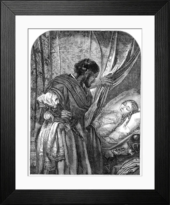 Framed Print : Othello - painted by H.C. Selous - from the Exhibition of the British Institution, 1854. Creator: Unknown. Othello - painted by H.C. Selous - from the Exhibition of the British Institution, 1854. Creator: Unknown Framed Print : Othello - painted by H.C. Selous - from the Exhibition of the British Institution, 1854. Creator: Unknown. Othello - painted by H.C. Selous - from the Exhibition of the British Institution, 1854. Creator: Unknown