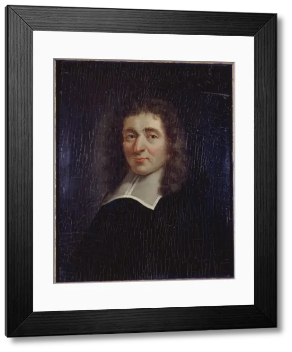 Framed Print : Portrait d'Antoine Furetière (1619-1688), écrivain et lexicographe, c1660. Creator: Ecole Francaise Framed Print : Portrait d'Antoine Furetière (1619-1688), écrivain et lexicographe, c1660. Creator: Ecole Francaise