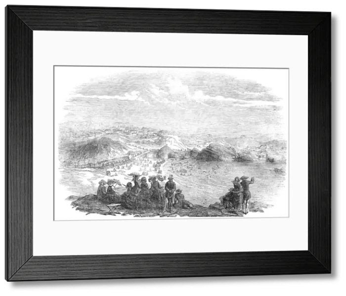 Framed Print : Biaritz, 1854. Creator: Unknown Framed Print : Biaritz, 1854. Creator: Unknown
