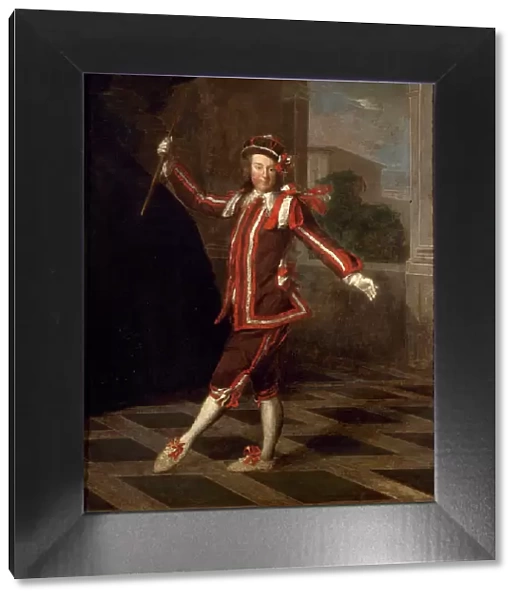 Mezzetin dansant, vers 1720, c1720. Creator: Ecole Francaise
