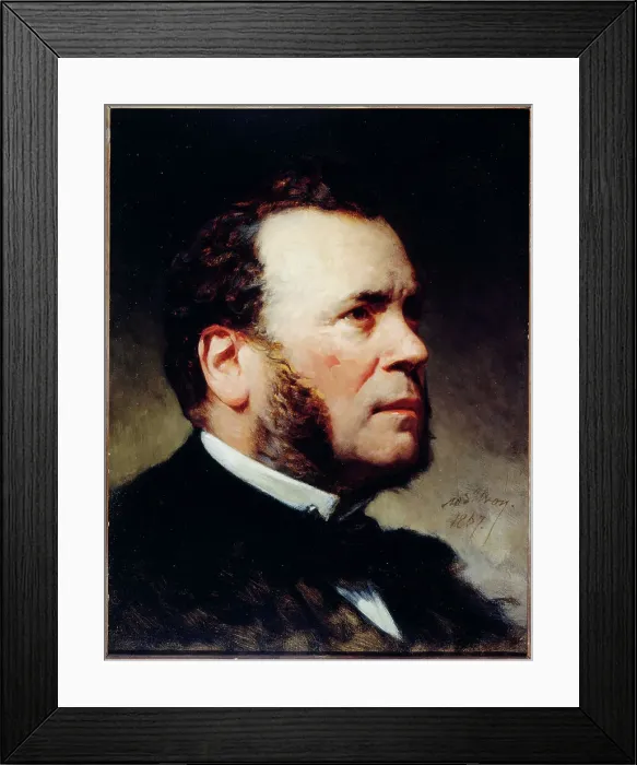 Framed Print : Portrait of Ferdinand Barrot (1806-1883), politician, 1867. Creator: Adolphe Yvon Framed Print : Portrait of Ferdinand Barrot (1806-1883), politician, 1867. Creator: Adolphe Yvon