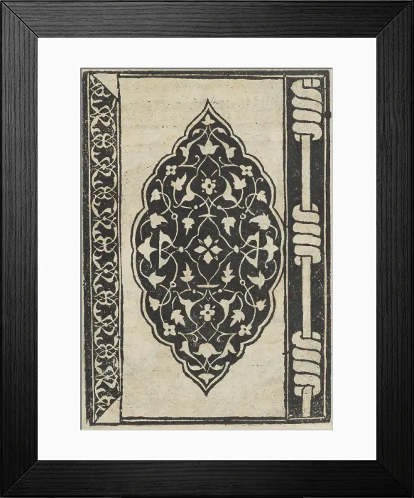 Framed Print : Trionfo Di Virtu. Libro Novo... page 22 (recto), 1563. Creator: Matteo Pagano Framed Print : Trionfo Di Virtu. Libro Novo... page 22 (recto), 1563. Creator: Matteo Pagano