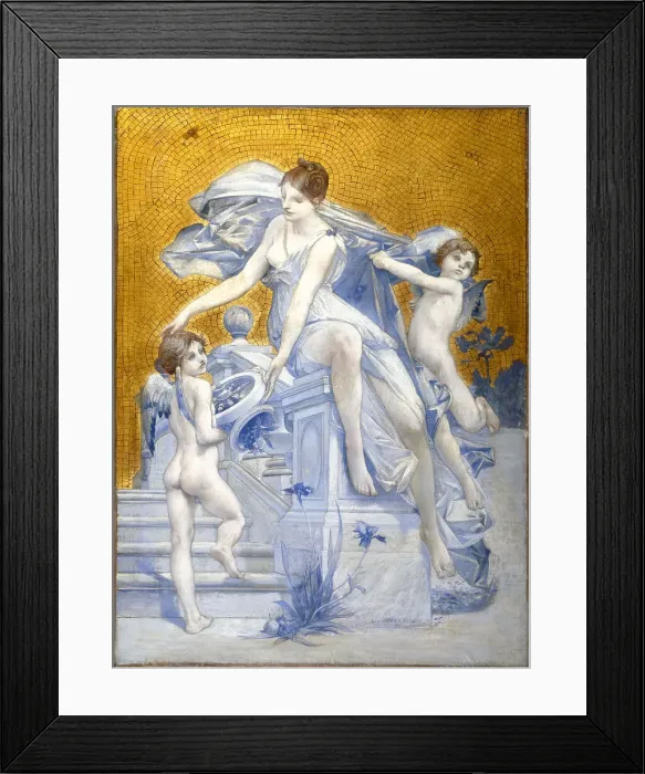 Framed Print : Allegory of Fortune, 1896. Creator: Unknown Framed Print : Allegory of Fortune, 1896. Creator: Unknown