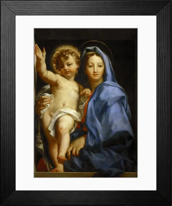 Framed Print : Virgin and Child, ca 1693. Creator: Maratta, Carlo (1625-1713) Framed Print : Virgin and Child, ca 1693. Creator: Maratta, Carlo (1625-1713)
