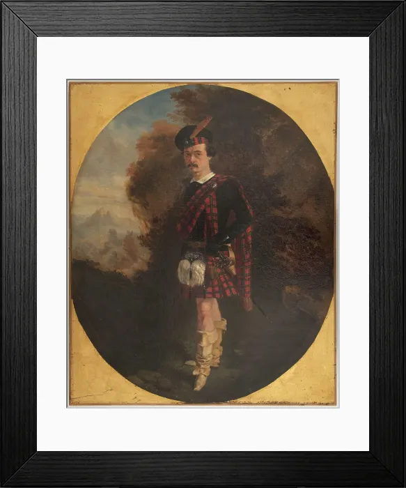 Framed Print : Portrait de Gilbert Duprez (1806-1896), chanteur, dans le rôle d'Edgardo dans Lucia di... c1840. Creator: Ecole Francaise Framed Print : Portrait de Gilbert Duprez (1806-1896), chanteur, dans le rôle d'Edgardo dans Lucia di... c1840. Creator: Ecole Francaise