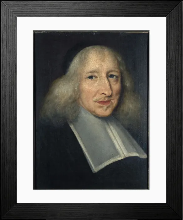 Framed Print : Portrait d'homme, c1640. Creator: Ecole Francaise Framed Print : Portrait d'homme, c1640. Creator: Ecole Francaise