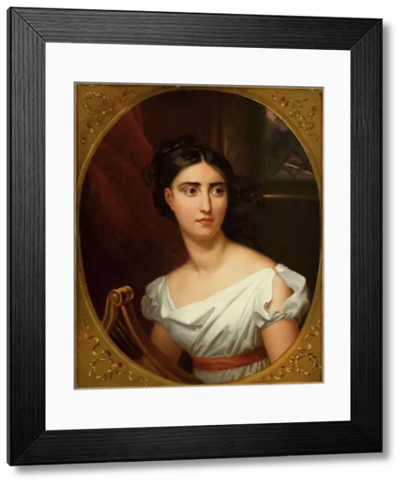 Framed Print : Giuditta Pasta (1797-1865) dans le rôle de Desdémone de l'Otello de Rossini, c1825. Creator: Francois Pascal Simon Gerard Framed Print : Giuditta Pasta (1797-1865) dans le rôle de Desdémone de l'Otello de Rossini, c1825. Creator: Francois Pascal Simon Gerard