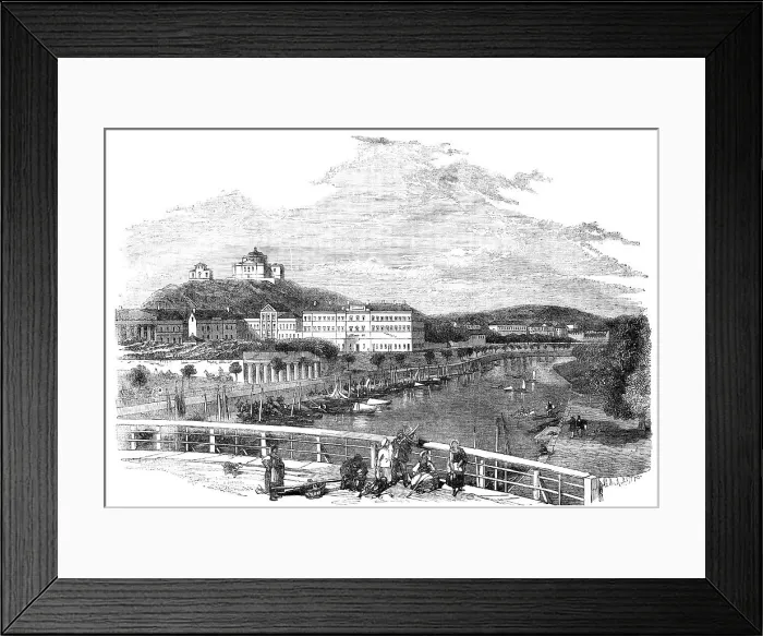 Framed Print : Abo, the Capital of Russian Finland, 1854. Creator: Unknown Framed Print : Abo, the Capital of Russian Finland, 1854. Creator: Unknown