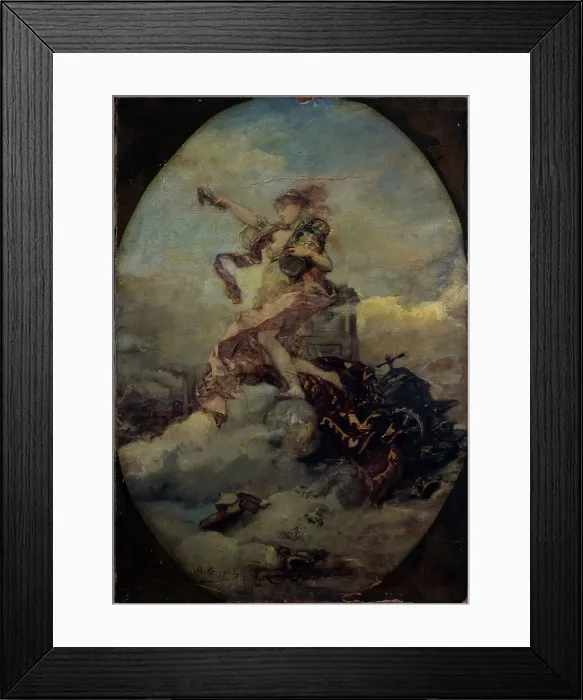Framed Print : Allégorie de la Banque, c1881. Creator: Henri Gervex Framed Print : Allégorie de la Banque, c1881. Creator: Henri Gervex